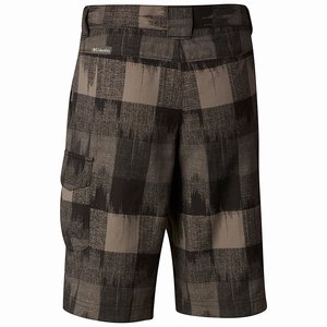 Columbia Silver Ridge™ Printed Short Pojkar Svarta (MBVFA7865)